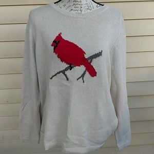 Women's Croft&Barrow Cardinal XL soft knit Sweater